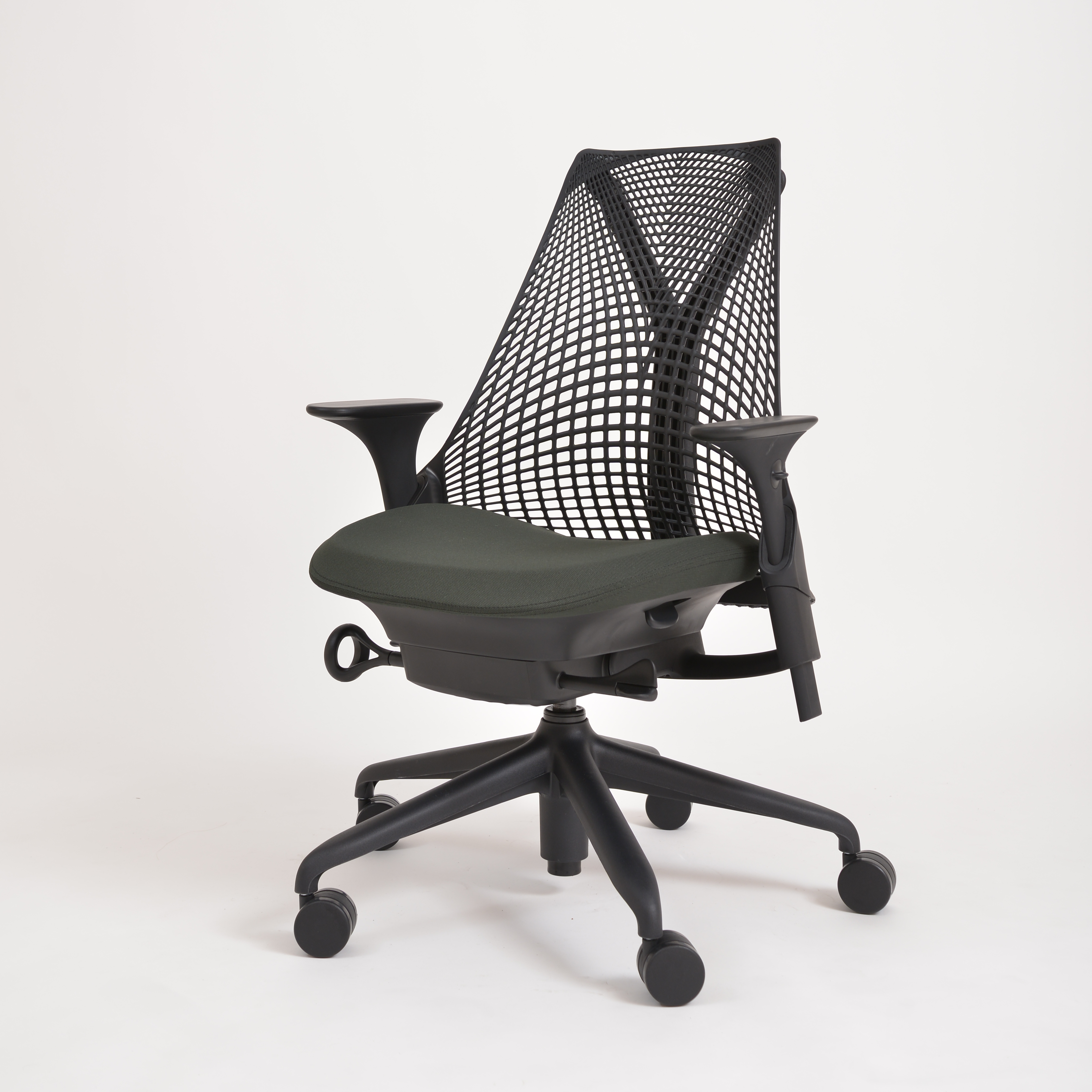 【中古A】SAYL Chair(セイルチェア) AS1YA23HA N2 BK BB BK BK 9115