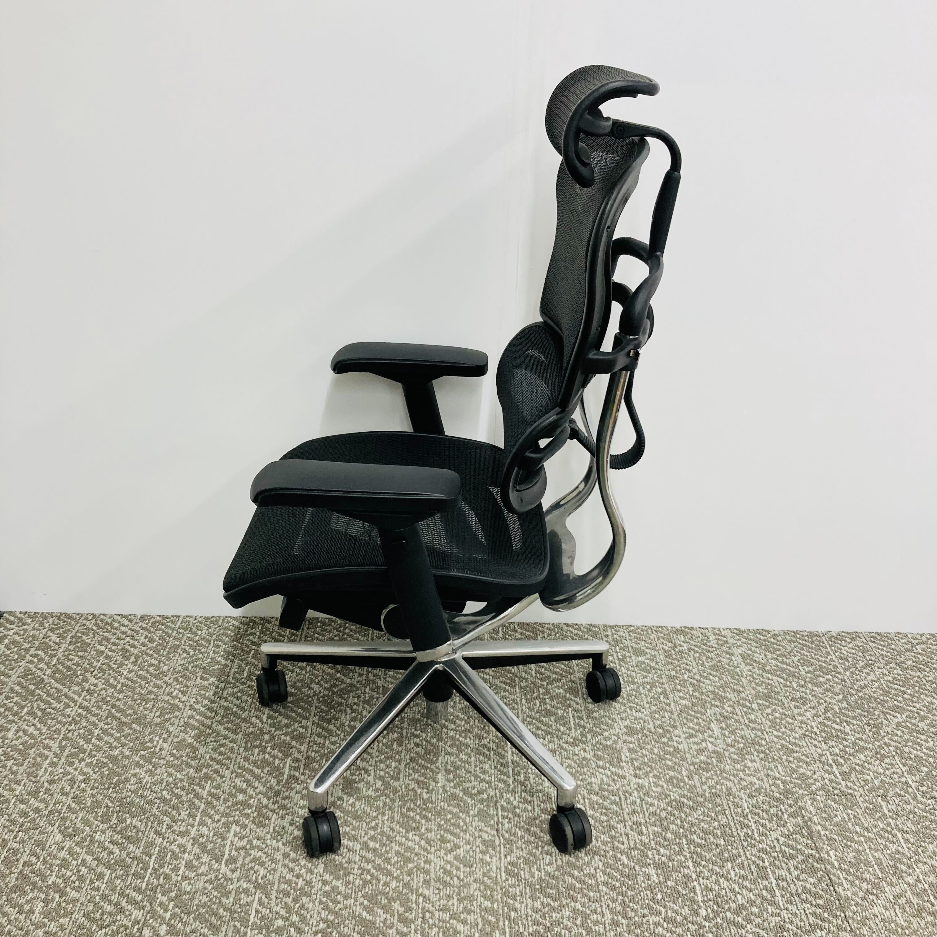 【中古傷有】エルゴヒューマンベーシック　Ergohuman Basic／ブラック 中古】エルゴヒューマン(Ergohuman)のオフィス家具通販 - Kaggマルシェ
