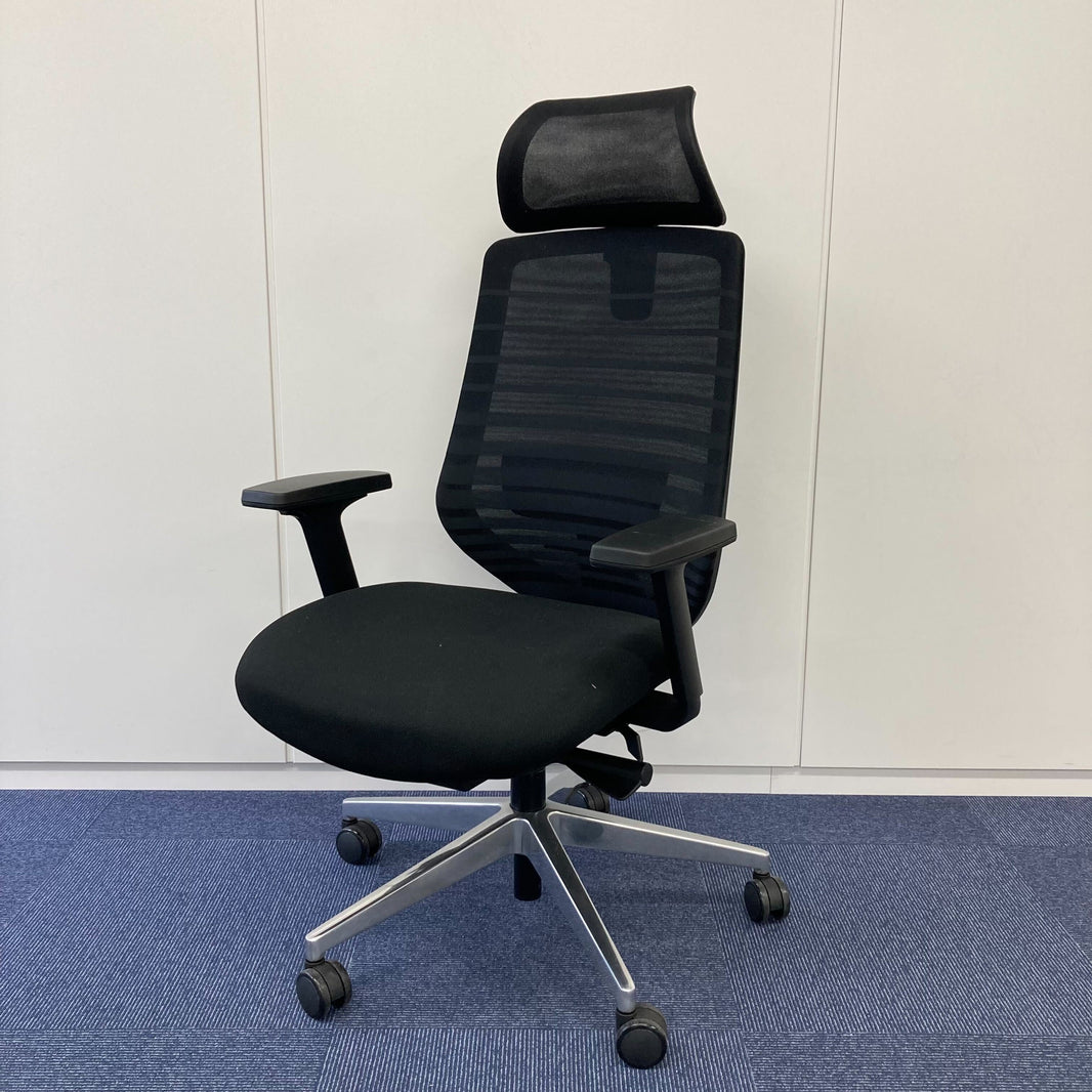 【中古S】オリジナルチェア KAY-01BK【＊使用期間：2ヶ月程度＊】