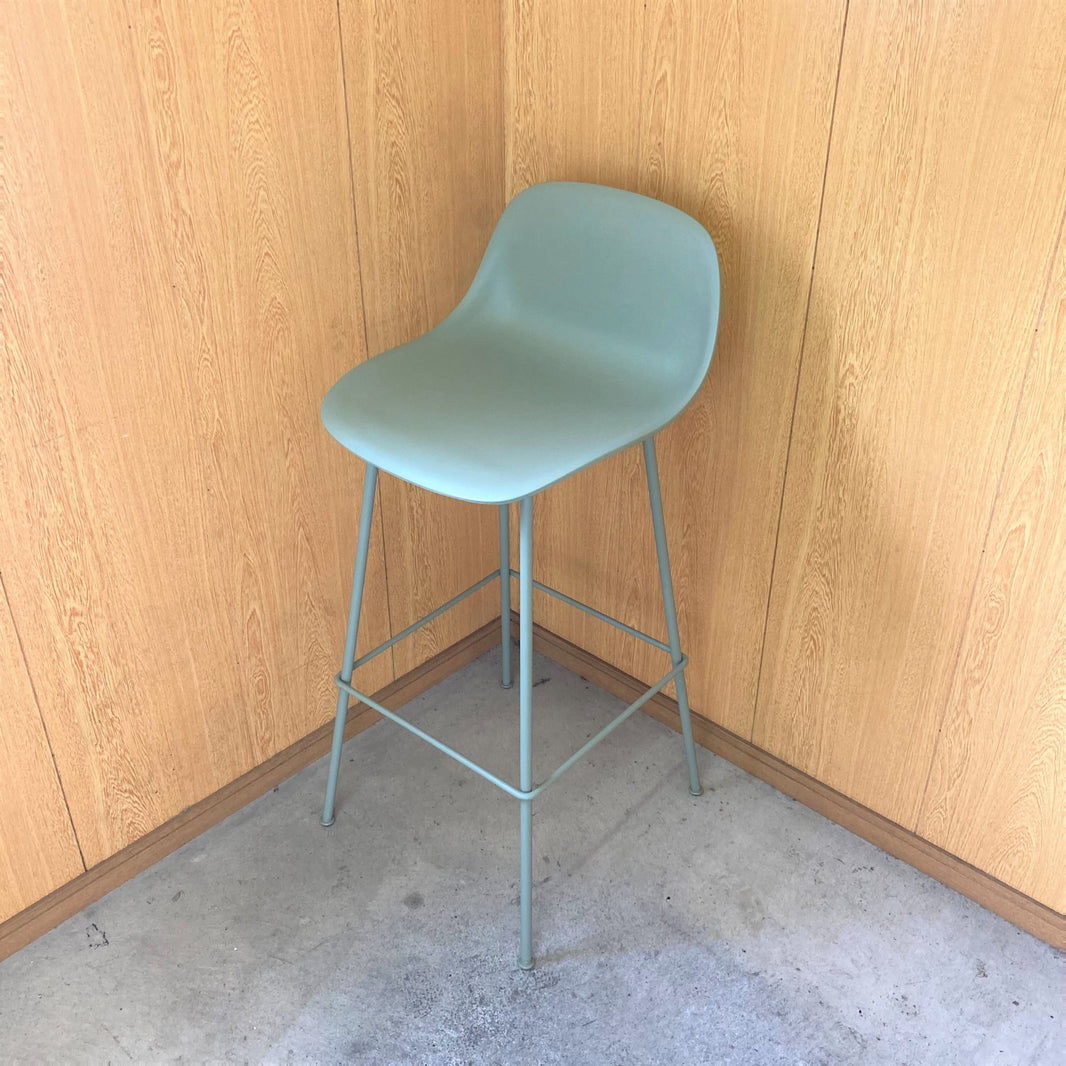 【中古S】FIBER BAR STOOL W BACKREST FIBER BAR STOOL W BACKREST_G
