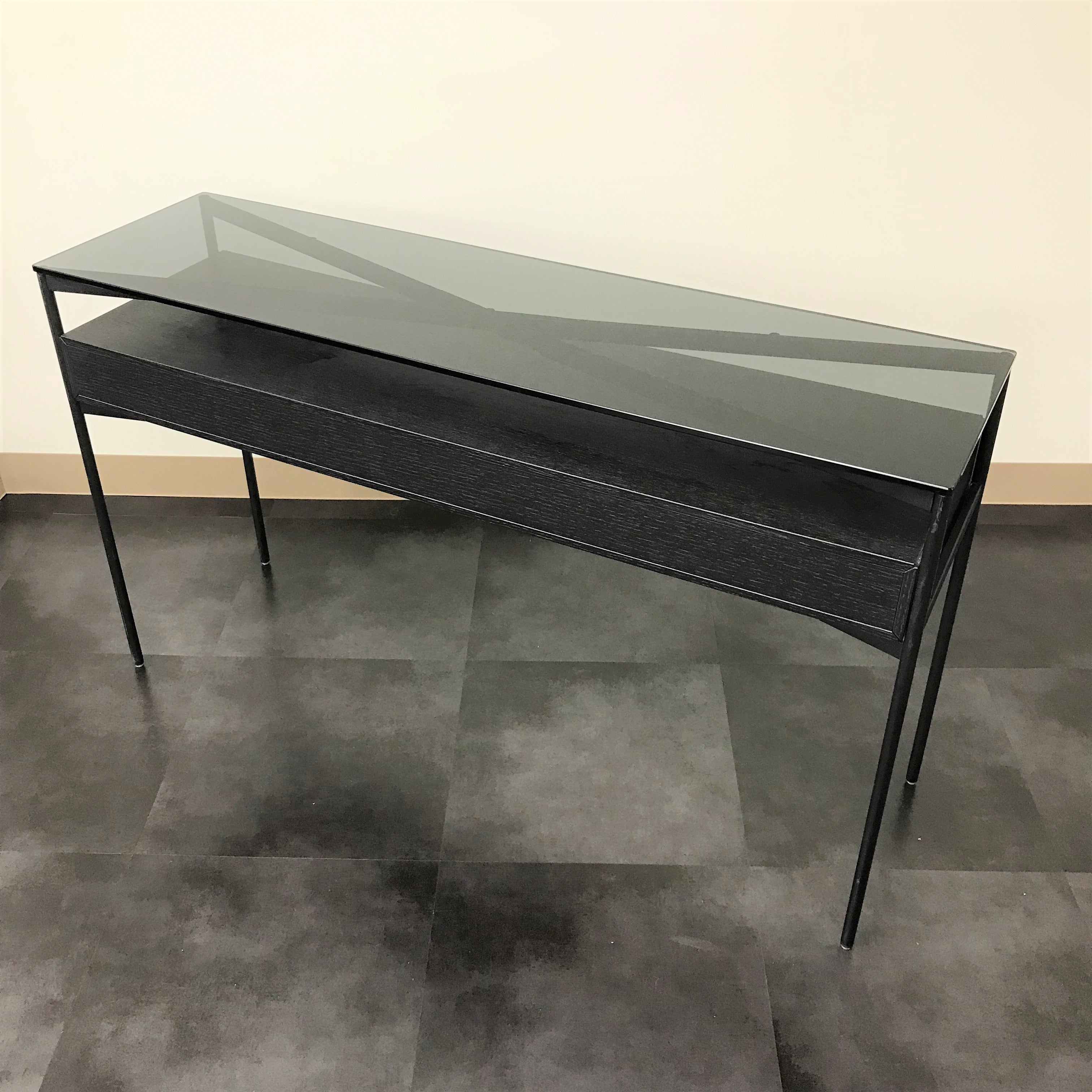 【中古A】LOS ANGELES コンソールテーブル（収納付き） - ドロワー