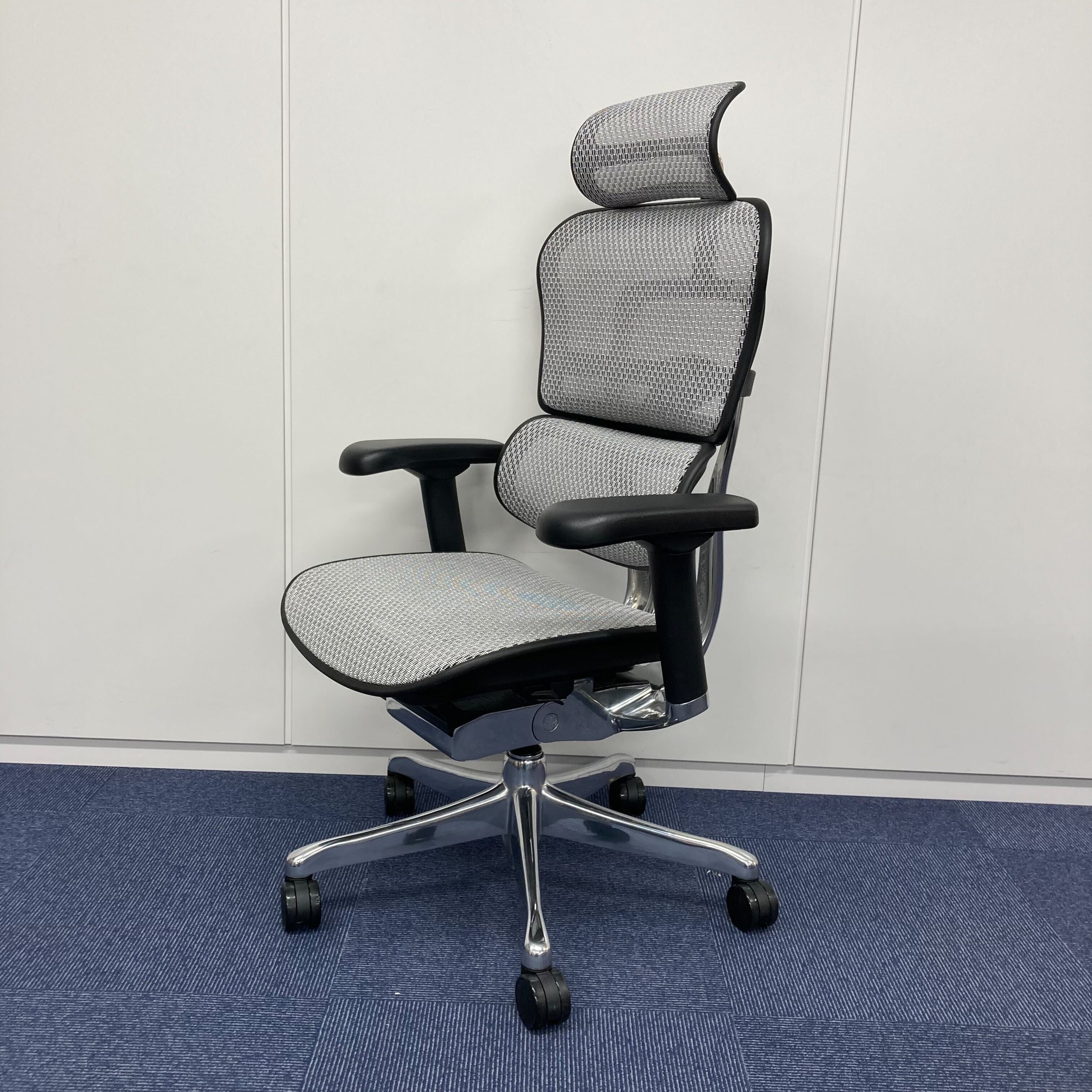 【中古A】Ergohuman PRO2(エルゴヒューマン プロ2)シリーズ EHP2-HAM-WH(BKframe)