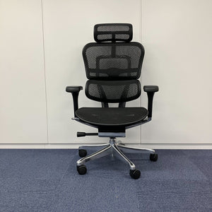 【中古 S(美品)】Ergohuman PRO2(エルゴヒューマン プロ2) EHP2-HAM-BK(BKframe)【＊使用期間：3ヶ月程度＊】