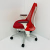 【中古S】SAYL Chair(セイルチェア) AS1YA23HAN265BBRO829112 / 可動肘（ボタン無し・パッドカラー：レッドタイプ）