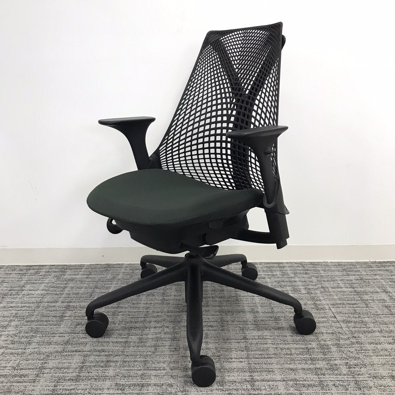 【中古B】SAYL Chair(セイルチェア) AS1YA23HA N2 BK BB BK BK 9115