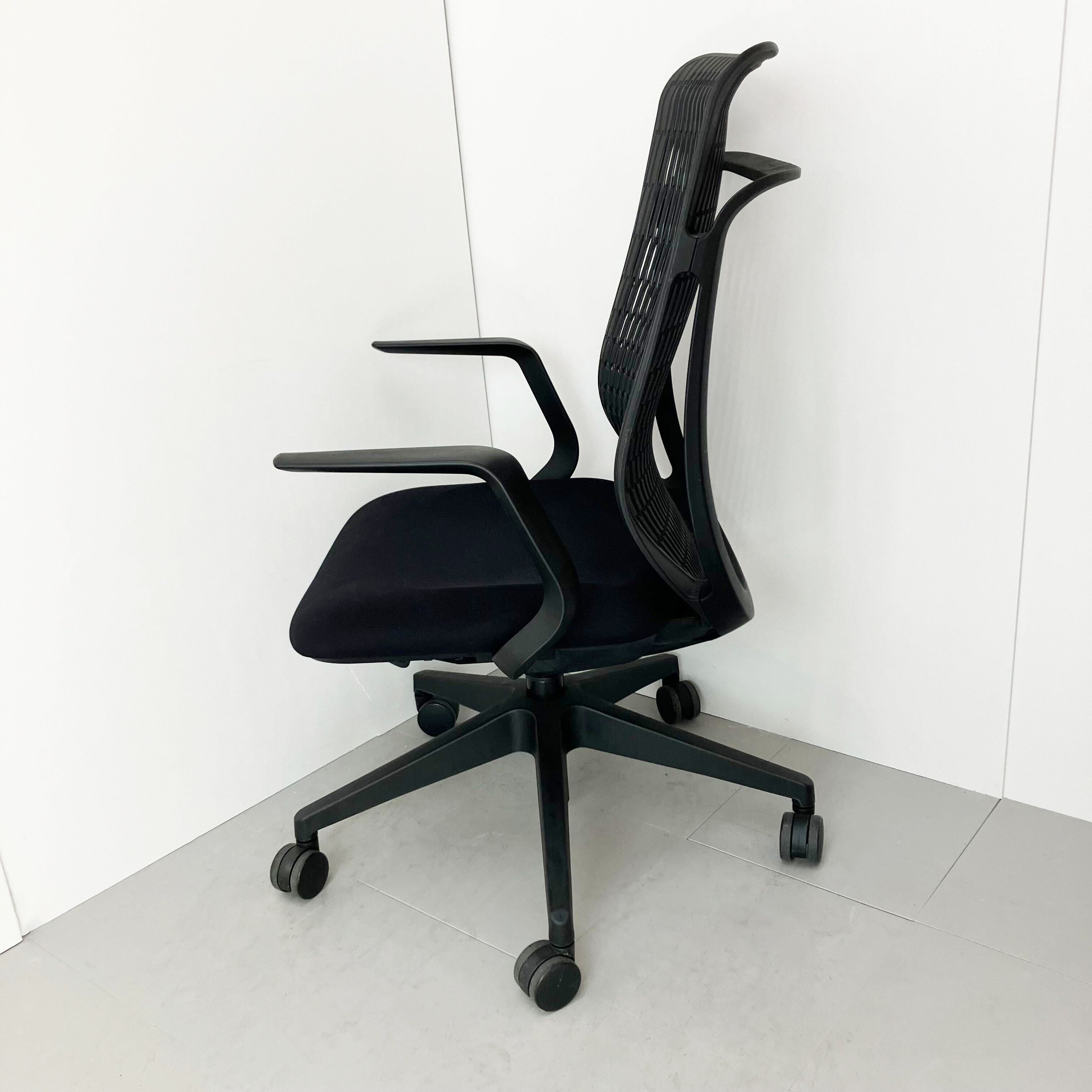 【中古 S(美品)】AJ CHAIR(エージェイチェア)シリーズ AJA-310BN-PA 5-347-3100