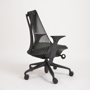 【中古 A(中古品)】SAYL Chair(セイルチェア) AS1YA23HA N2 BK BB BK BK 9115