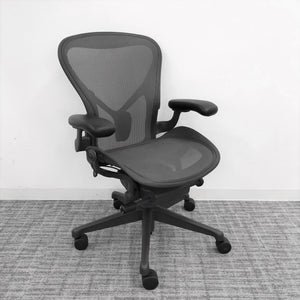 【中古 A(中古品)】Aeron Chair(アーロンチェア) AER1B22PWZSSG1G1G1BBBK23103